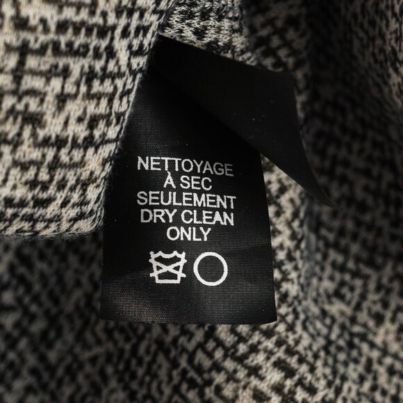 Marie Saint Pierre Grey Tweed Scuba Open-Front Coat - Picture 9 of 9